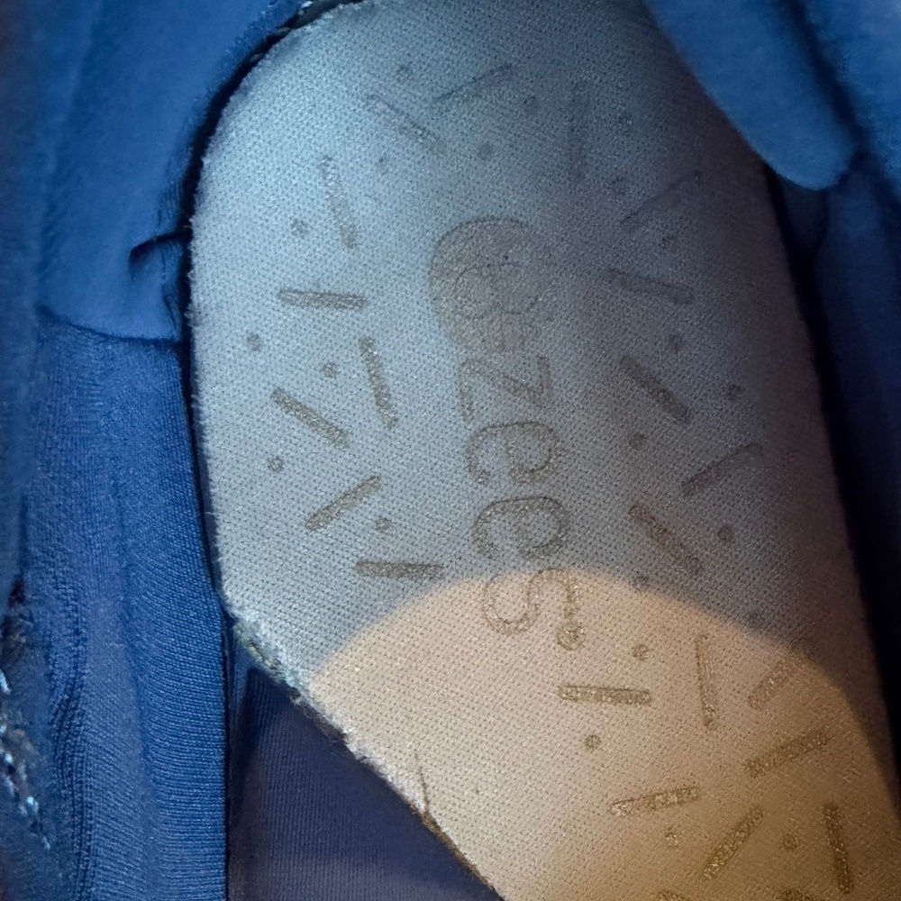 Bzees Blue Knit Slip-On Comfort Shoes with Decorative Ring - Picture 6 of 8
